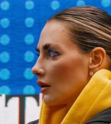 Українська модель Аліна Байкова &quot;послала&quot; Путіна у промовистій сукні: вражаючий вихід