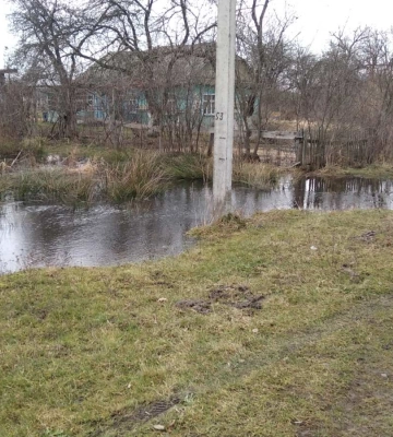 Затоплені городи та вулиці: у волинську громаду прийшла «велика вода». Фото