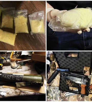 У Києві учасників банди судитимуть за виготовлення та збут амфетаміну і торгівлю зброєю