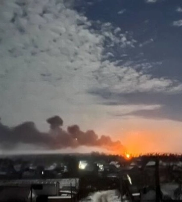 На Хмельниччині вночі ворожий дрон влучив в енергетичний об’єкт, який розташований неподалік Рівненщини