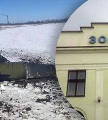 Во Львовской области российская ракета упала возле автобусной остановки