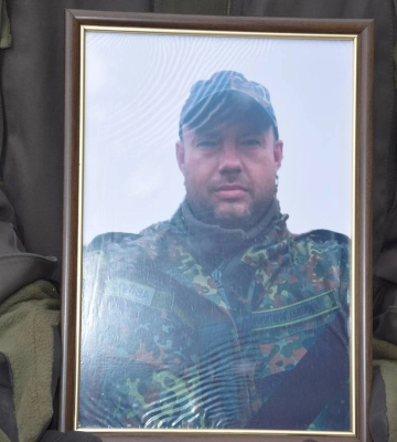 У Сумах попрощалися з військовим Андрієм Морданем