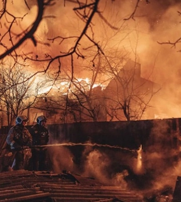Внаслідок обстрілу Харкова постраждав чоловік