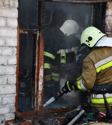 11 лютого у Миколаєві загорілась літня кухня