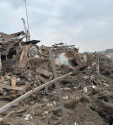 Влучання ворога спричинило масштабну пожежу на підприємстві у Харкові