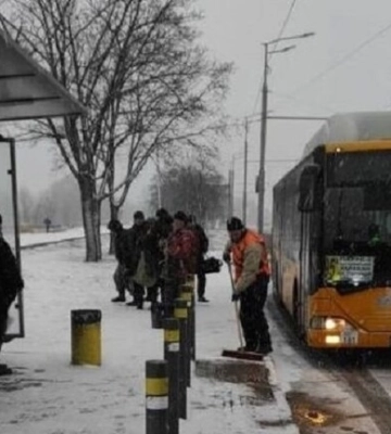 В Днепре пошел снег: какая ситуация в городе