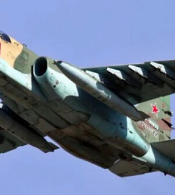 Прикордонники збили російський Су-25 під Бахмутом. ВIДЕО