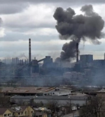 У місці великої концентрації загарбників під Маріуполем повідомляють про вибухи