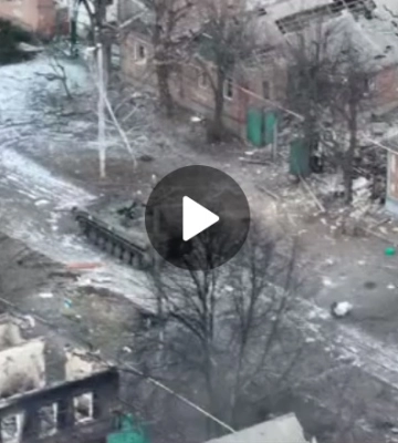 Украинская БМП-2 в упор атаковала оккупантов близ Бахмута