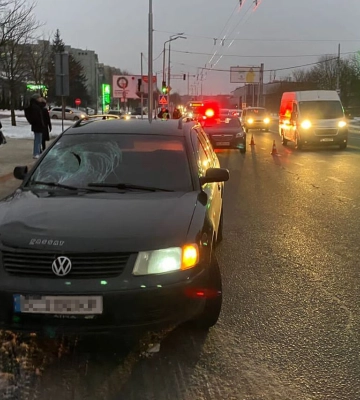 У Львові 22-річний водій збив пішохода