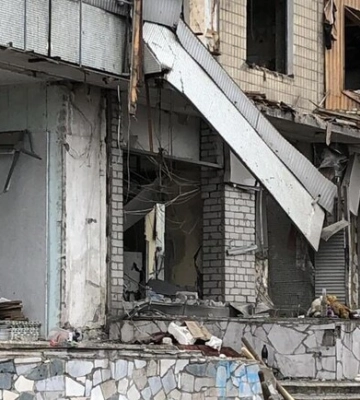 У Дніпрі запрацює магазин, який зруйнувала російська ракета 14 січня