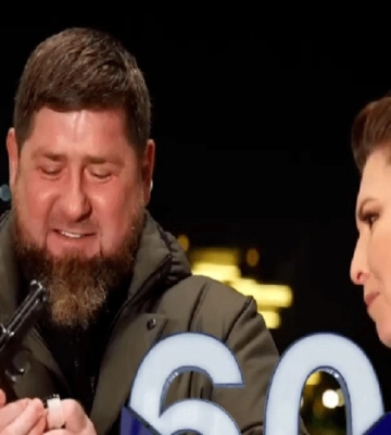 Кадиров взявся розмахувати пістолетом та погрожувати Зеленському (відео)