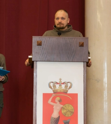 Мер Конотопа виступив на сесії Варшавської міської ради