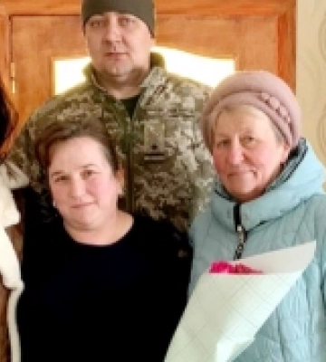 На Волині привітали з днем народження матір зниклого безвісти героя АТО