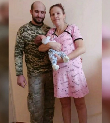 В одній з дніпровських лікарень сталося возз’єднання сім’ї військового