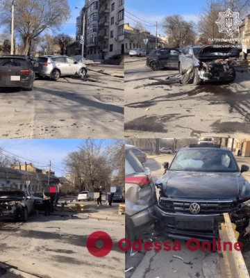 В Одессе столкнулись два авто – есть пострадавший
