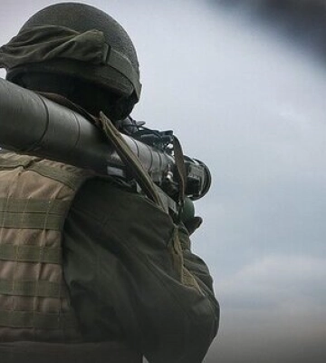 Нацгвардейцы сбили российский Су-25 в районе Бахмута