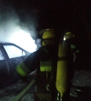 У Кропивницькому районі спалахнула автівка