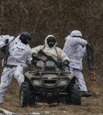 На півночі Рівненщини проведено тактико-спеціальне навчання Сил оборони України