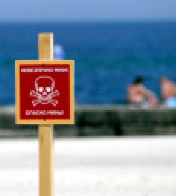 В Черном море — высока вероятность срыва морских мин