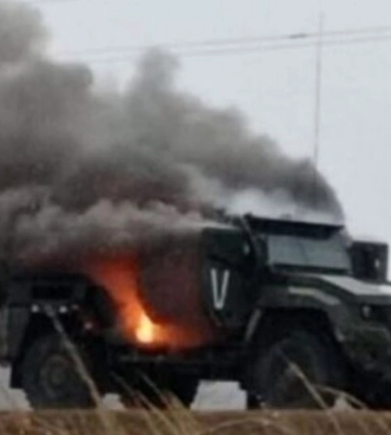 У Новій Каховці партизани підірвали авто з російськими військовими