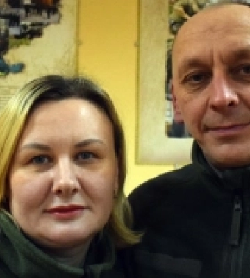 «Обоє знаємо, що таке військова служба»: історія кохання луцького подружжя