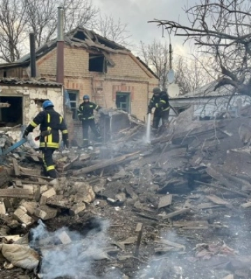 Куп’янськ знову був під обстрілом: пошкоджені будинки й господарчі споруди