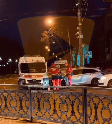У Рівному в ДТП потрапив автомобіль швидкої допомоги