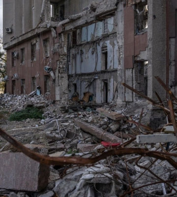Вчора російські загарбники 11 разів обстріляли Херсонську громаду
