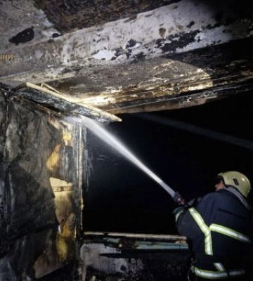 Під час пожежі у запорізькій багатоповерхівці загинула людина