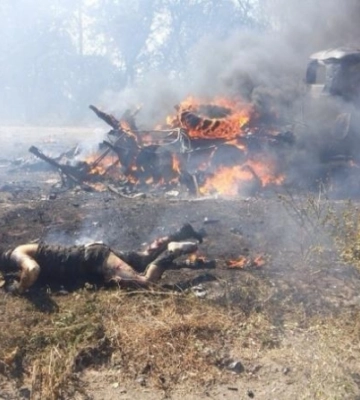 У Криму окупанти цілодобово спалюють трупи. Приховують великі втрати