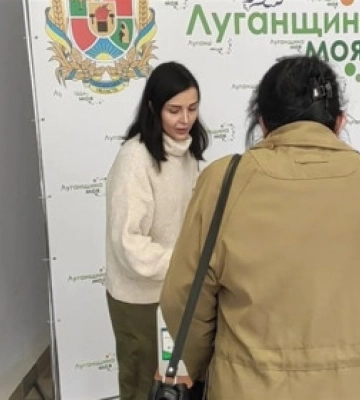 В Житомирской области открыли гуманитарный хаб для переселенцев из Луганской области