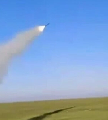 Уничтожение крылатой ракеты оккупантов на Юге. ВIДЕО