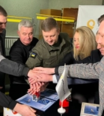 У Рівному погасили марку «Воїни світла. Воїни добра». ФОТО