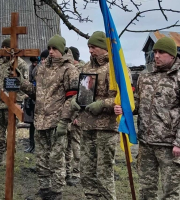 Два рідні брати теж воюють: на Волині попрощалися із Героєм Андрієм Кепенко, який загинув у Бахмуті
