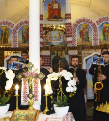 У церквах міста Броди відбулися завершальні Різдвяні виступи духового оркестру львівських семінаристів