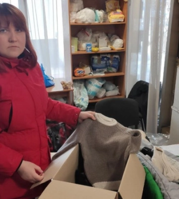 20 тонн гуманітарної допомоги від ЮНІСЕФ привезли до Луцька