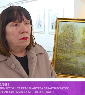 Камерна виставка представника першого покоління Закарпатської школи живопису Дюли Ійяса