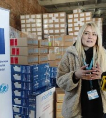 Громади Житомирщини отримали 500 електричних обігрівачів від UNICEF