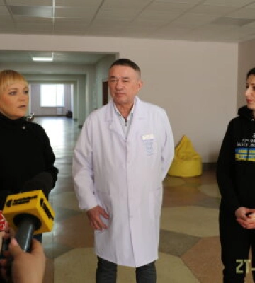 Житомирська дитяча лікарня отримала сучасне обладнання, яке покращить лікування дітей з вадами зору