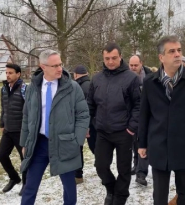 Глава МЗС Ізраїлю приїхав у Бучу