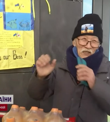 75-річний японець добровільно 9 місяців прожив у метро Харкова і вирішив назавжди переїхати до України