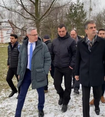 Глава МЗС Ізраїлю відвідав Бучу 