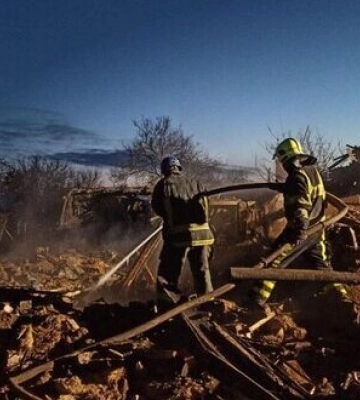 Наслідки ворожих ракетних ударів по Павлограду: 7 будинків зруйновано, 50 - понівечено. ФОТОрепортаж