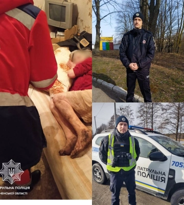 У Сарнах патрульні врятували літню жінку з ознаками переохолодження