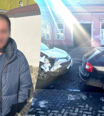 На Закарпатті патрульні виявили п&#039;яного водія, який скоїв ДТП (ФОТО)