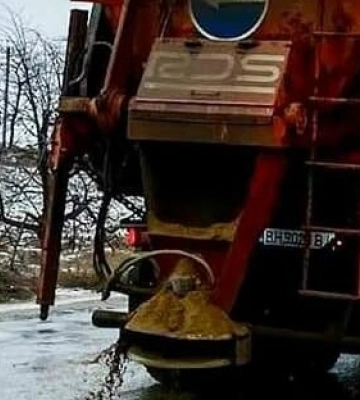 Порт Ізмаїл прийняв судно з Єгипту, яке імпортувало технічну сіль для потреб дорожньої галузі України