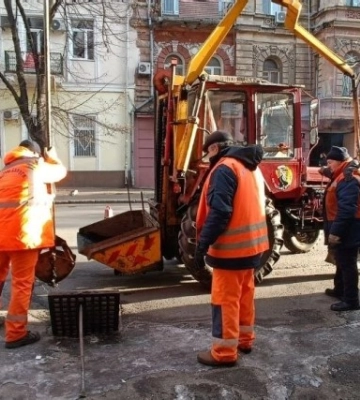 В Одесі проводяться роботи для попередження підтоплень