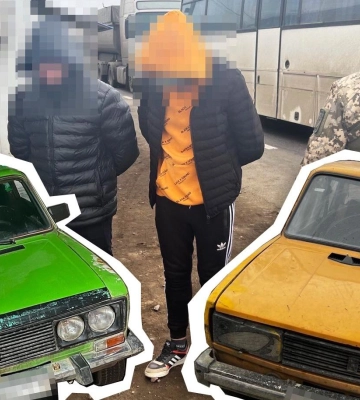 Хотів кинути й втекти — полтавця на розбитій автівці впіймали прикордонники