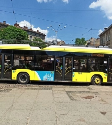 У Львові тестують перший тролейбус із автономним ходом